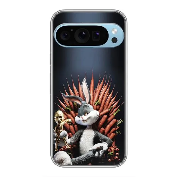 Чехол с принтом «Король Кролик» для Google Pixel 9 Pro Чехол с принтом «Король Кролик» для Google Pixel 9 Pro