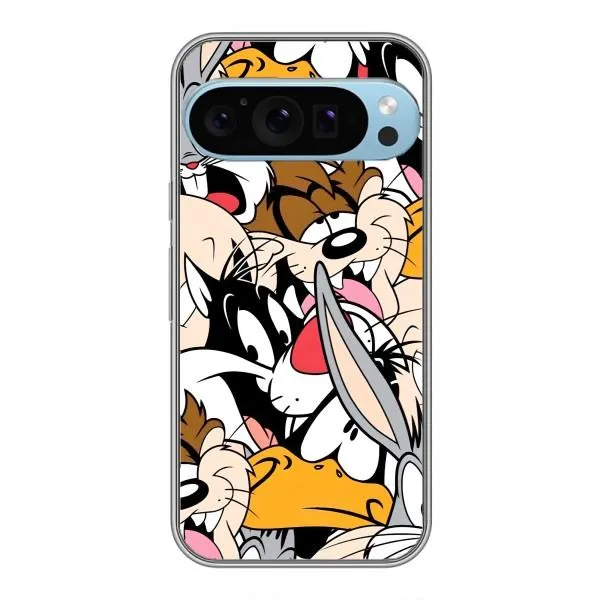 Чехол с принтом «Looney Tunes» для Google Pixel 9 Pro Чехол с принтом «Looney Tunes» для Google Pixel 9 Pro