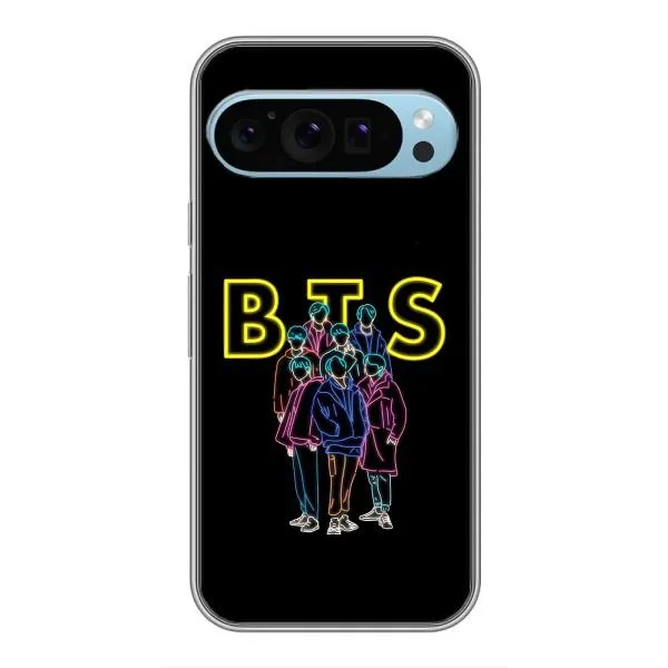 Чехол с принтом «BTS стайл» для Google Pixel 9