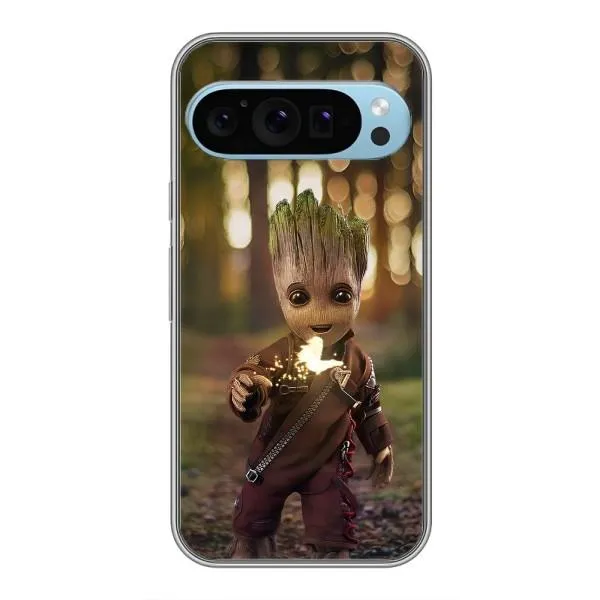 Чехол с принтом «I am Groot» для Google Pixel 9 Чехол с принтом «I am Groot» для Google Pixel 9