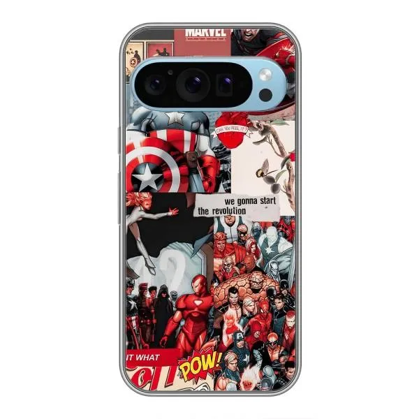 Чехол с принтом «Марвел Комикс» для Google Pixel 9 Чехол с принтом «Марвел Комикс» для Google Pixel 9
