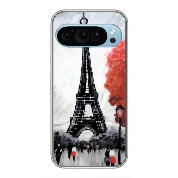 Чехол с принтом «Башня в Париже» для Google Pixel 9