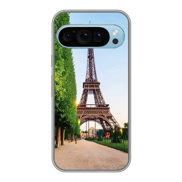 Чехол с принтом «Дорога в Париж» для Google Pixel 9