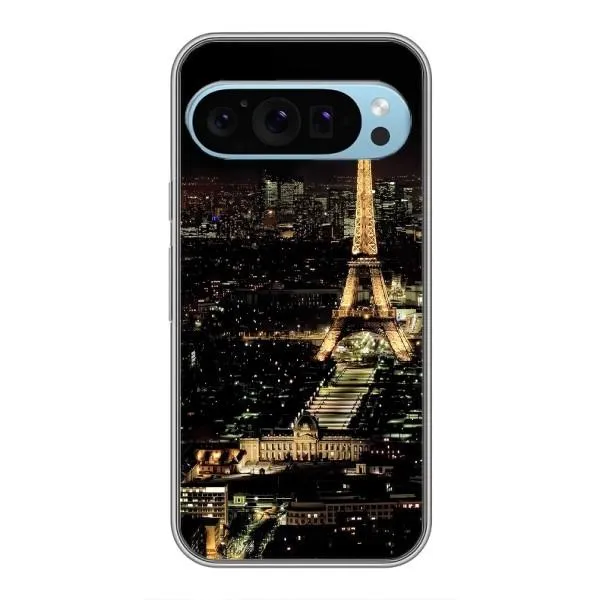 Чехол с принтом «Ночной Париж» для Google Pixel 9