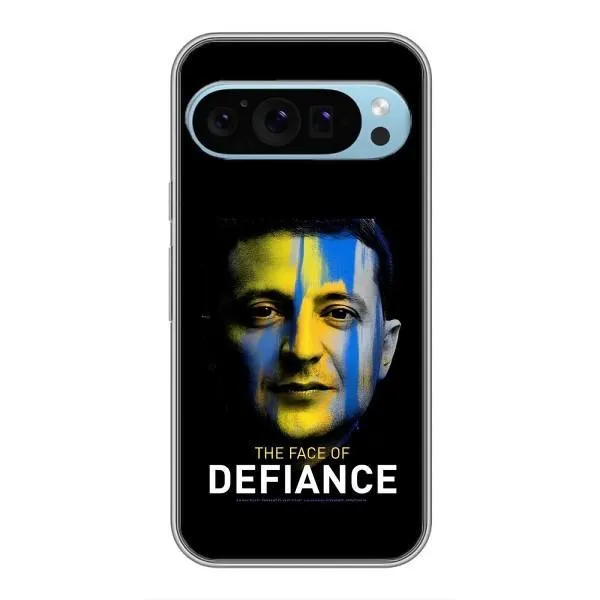 Чехол с принтом «В. Зеленский» для Google Pixel 9 Чехол с принтом «В. Зеленский» для Google Pixel 9