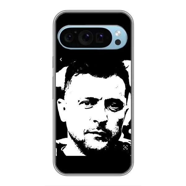 Чехол с принтом «Зеленский АРТ» для Google Pixel 9 Чехол с принтом «Зеленский АРТ» для Google Pixel 9
