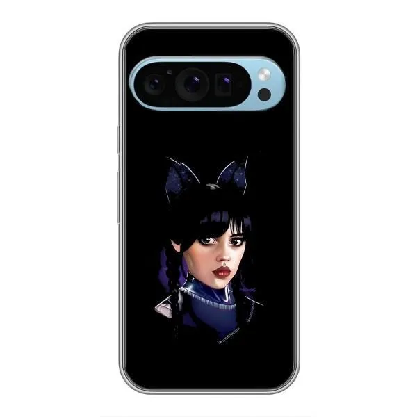 Чехол с принтом «серьезная Уэнздей» для Google Pixel 9