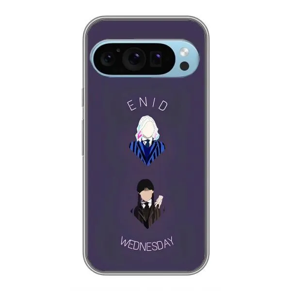Чехол с принтом «Уэнздей и подруга» для Google Pixel 9