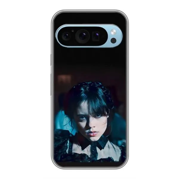 Чехол с принтом «взгляд Уэнздей» для Google Pixel 9