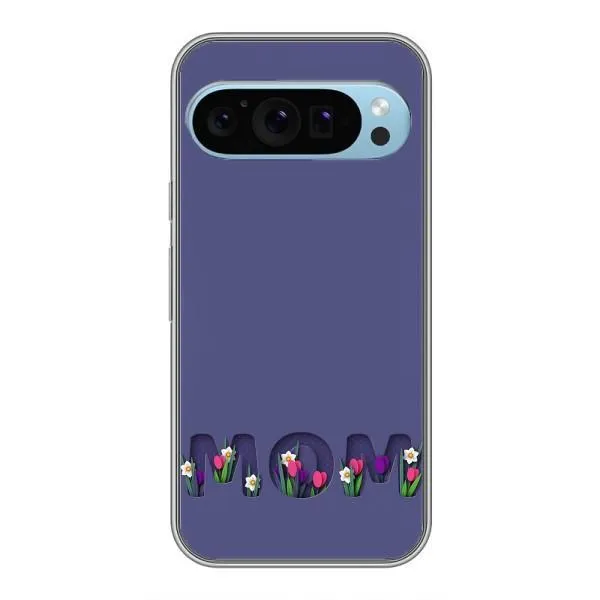 Чехол с принтом «Мама в цветах» для Google Pixel 9