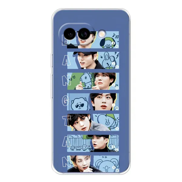 Чехол с принтом «Bangtan» для Google Pixel 9A Чехол с принтом «Bangtan» для Google Pixel 9A