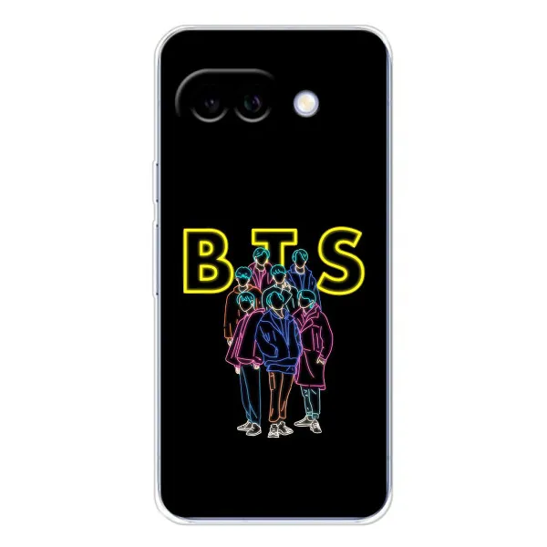 Чехол с принтом «BTS стайл» для Google Pixel 9A Чехол с принтом «BTS стайл» для Google Pixel 9A