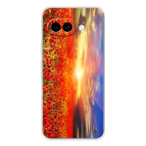 Чехол с принтом «Поле тюльпанов» для Google Pixel 9A Чехол с принтом «Поле тюльпанов» для Google Pixel 9A