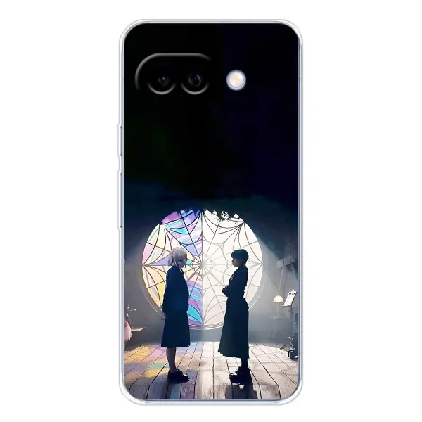 Чехол с принтом «Уэнздей и Инид» для Google Pixel 9A