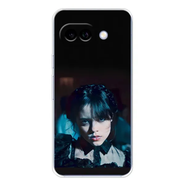 Чехол с принтом «взгляд Уэнздей» для Google Pixel 9A