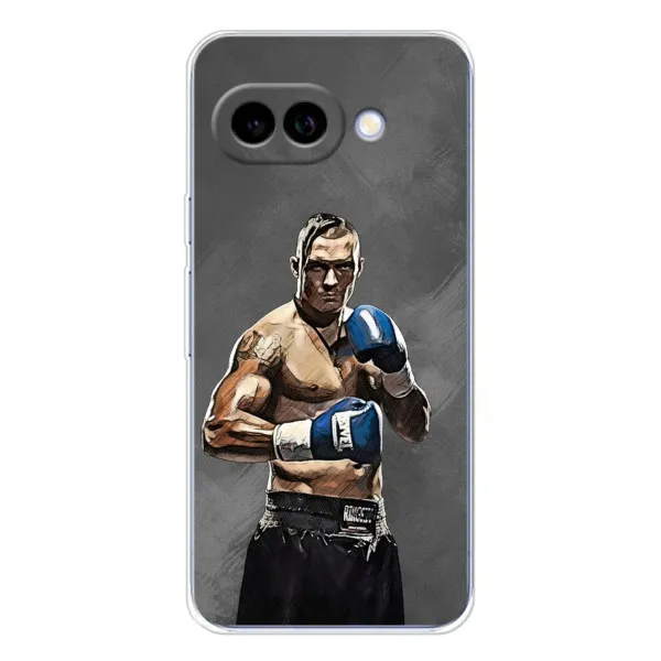 Чехол с принтом «Александр Усик» для Google Pixel 9A