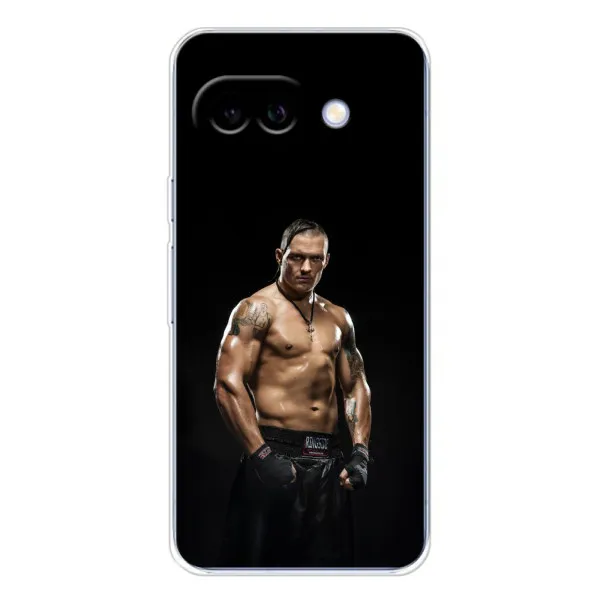 Чехол с принтом «Чемпион Александр Усик» для Google Pixel 9A