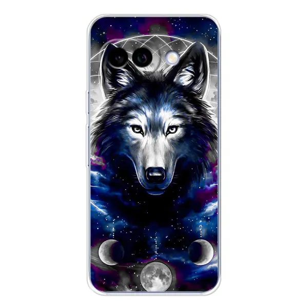 Чехол с принтом «Волк» для Google Pixel 9A