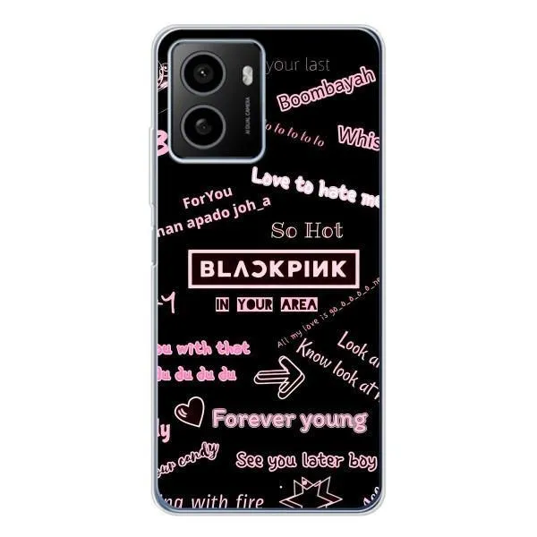 Чехол с принтом «BLACKPINK» для HMD Pulse Plus