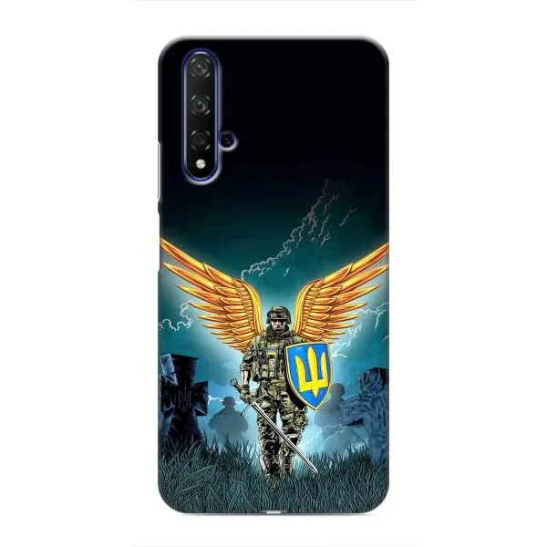 Чехол с принтом «Солдат ЗСУ» для Huawei Honor 20