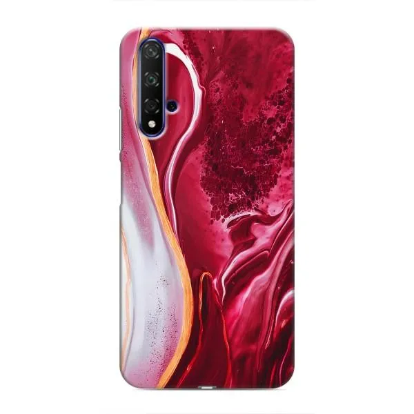 Чехол с принтом «Мрамор красный» для Huawei Honor 20 Чехол с принтом «Мрамор красный» для Huawei Honor 20