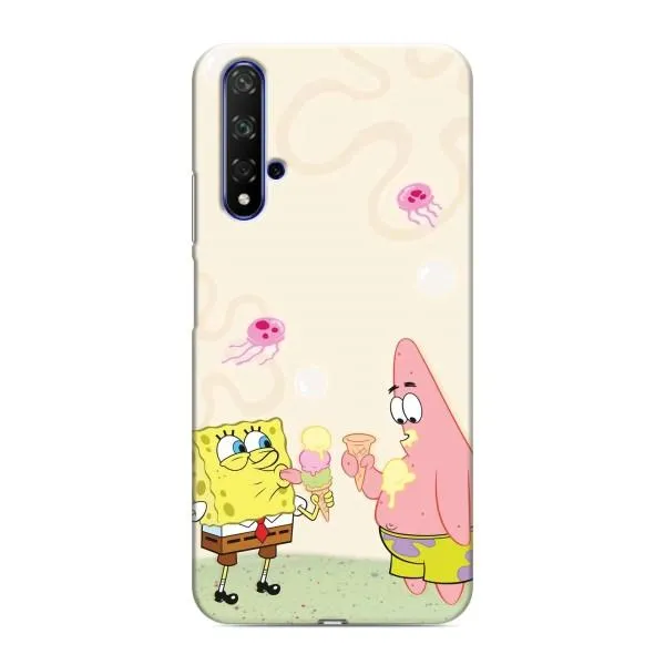 Чехол с принтом «Патрик и Боб» для Huawei Honor 20 Чехол с принтом «Патрик и Боб» для Huawei Honor 20
