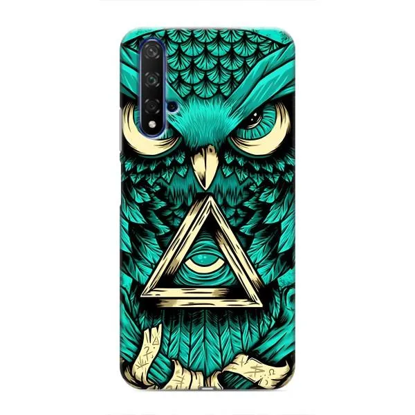 Чехол с принтом «Сова с глазом» для Huawei Honor 20 Чехол с принтом «Сова с глазом» для Huawei Honor 20