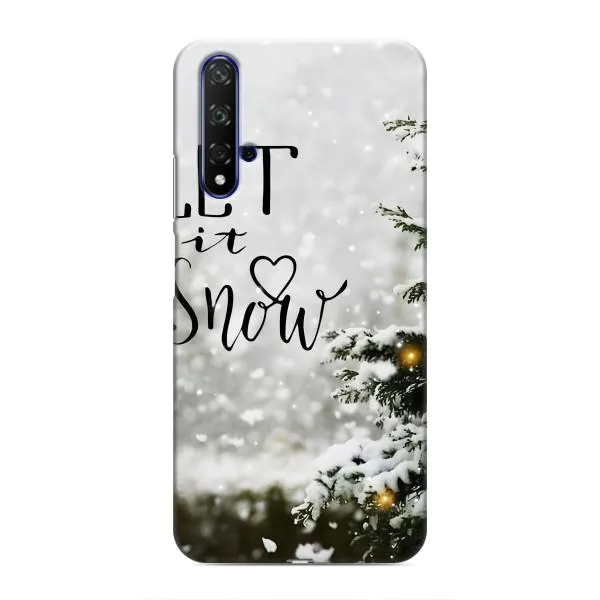 Чехол с принтом «Let it snow» для Huawei Honor 20 Чехол с принтом «Let it snow» для Huawei Honor 20