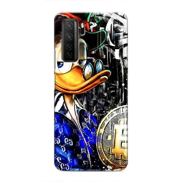 Чехол с принтом «Биткойн Скрудж» для Honor 30s Чехол с принтом «Биткойн Скрудж» для Honor 30s