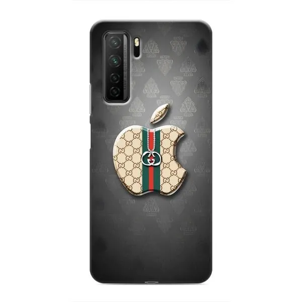 Чехол с принтом «Apple gucci» для Honor 30s