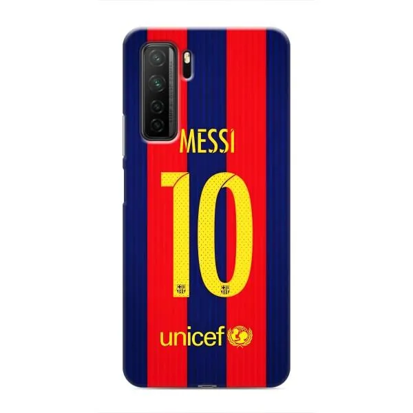 Чехол с принтом «Messi Barca 10» для Honor 30s
