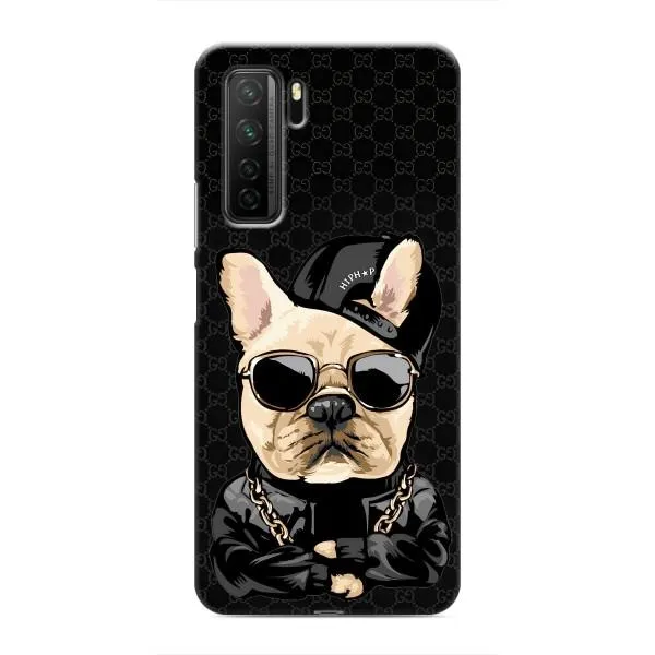 Чехол с принтом «Стильная собака» для Honor 30s Чехол с принтом «Стильная собака» для Honor 30s