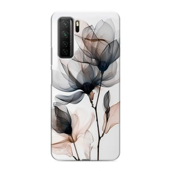 Чехол с принтом «Цветы на белом» для Honor 30s Чехол с принтом «Цветы на белом» для Honor 30s