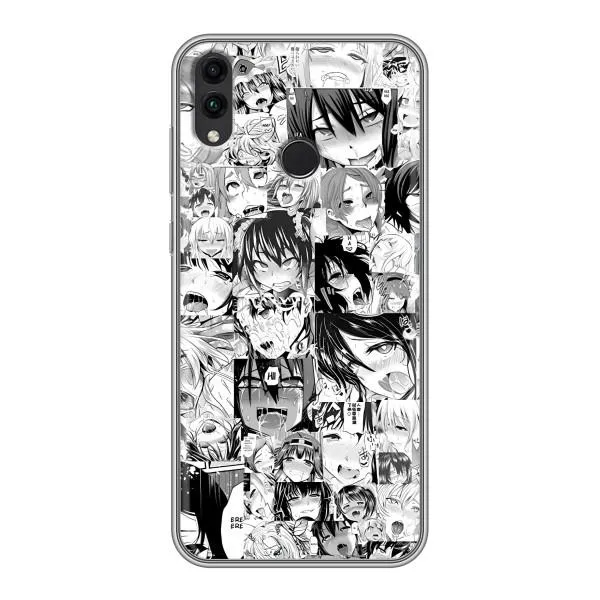 Чехол с принтом «Ahegao manga» для Huawei Honor 8C