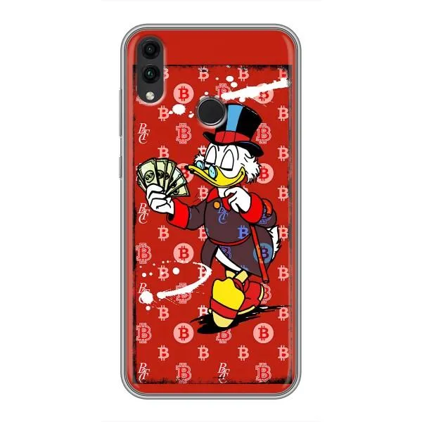 Чехол с принтом «Scrooge MagDag» для Huawei Honor 8C Чехол с принтом «Scrooge MagDag» для Huawei Honor 8C