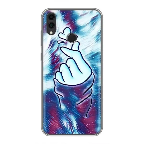 Чехол с принтом «Радужное сердце» для Huawei Honor 8C