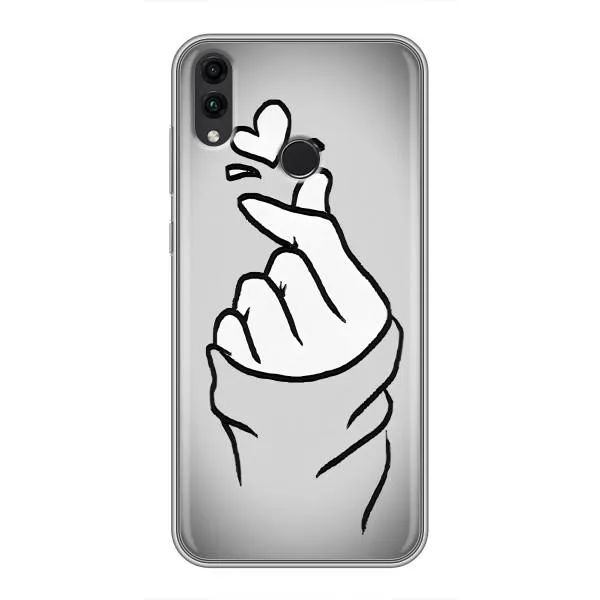 Чехол с принтом «Значок Love» для Huawei Honor 8C