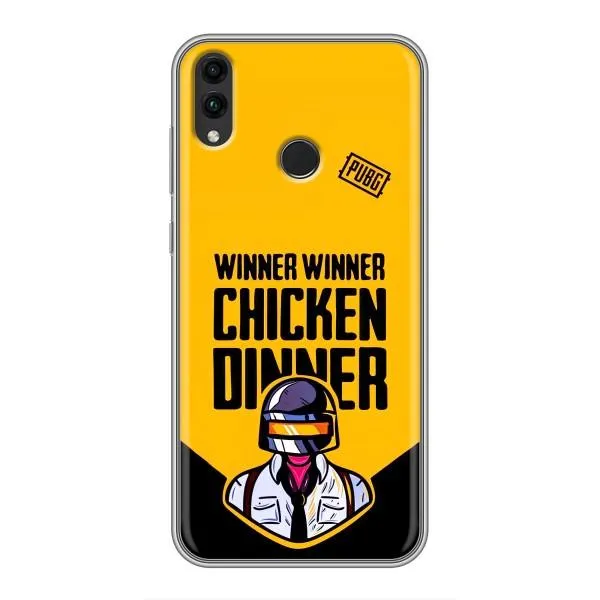 Чехол с принтом «Pubg шлем» для Huawei Honor 8C