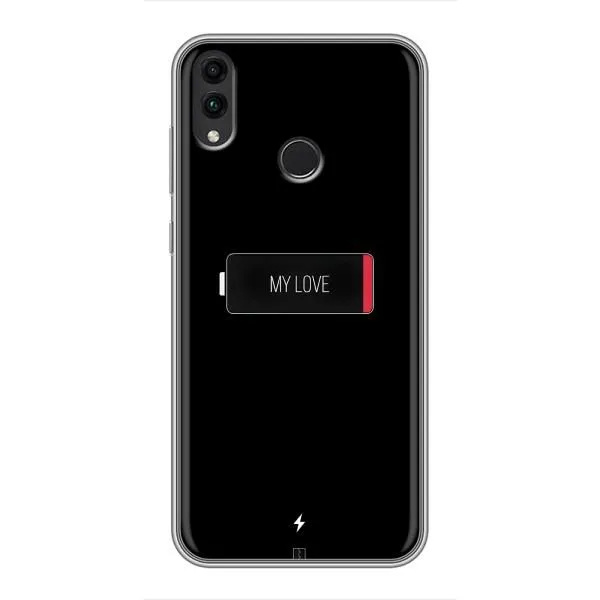 Чехол с принтом «Love battery» для Huawei Honor 8X Max Чехол с принтом «Love battery» для Huawei Honor 8X Max