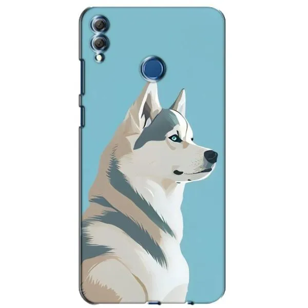 Чехол с принтом «Хаски арт» для Huawei Honor 8X Max Чехол с принтом «Хаски арт» для Huawei Honor 8X Max