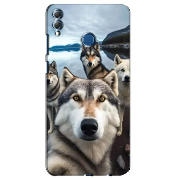 Чехол с принтом «Селфи ХАски» для Huawei Honor 8X Max Чехол с принтом «Селфи ХАски» для Huawei Honor 8X Max
