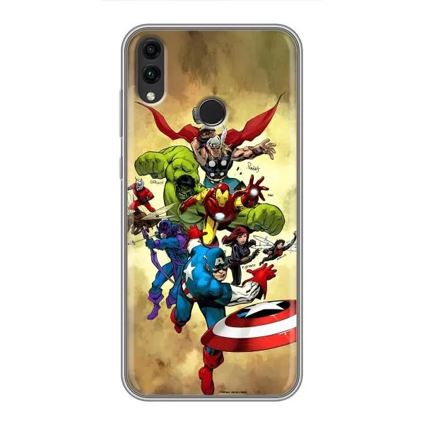 Чехол с принтом «Герои Марвел» для Huawei Honor 8X Max