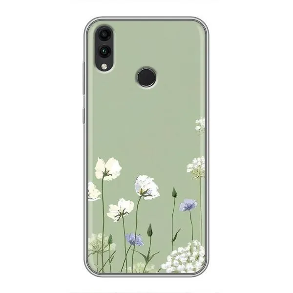 Чехол с принтом «Цветы на зеленом» для Huawei Honor 8X Max Чехол с принтом «Цветы на зеленом» для Huawei Honor 8X Max