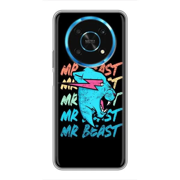 Чохол з принтом «logo Mr beast» для Huawei Honor Magic 5 Lite 5G