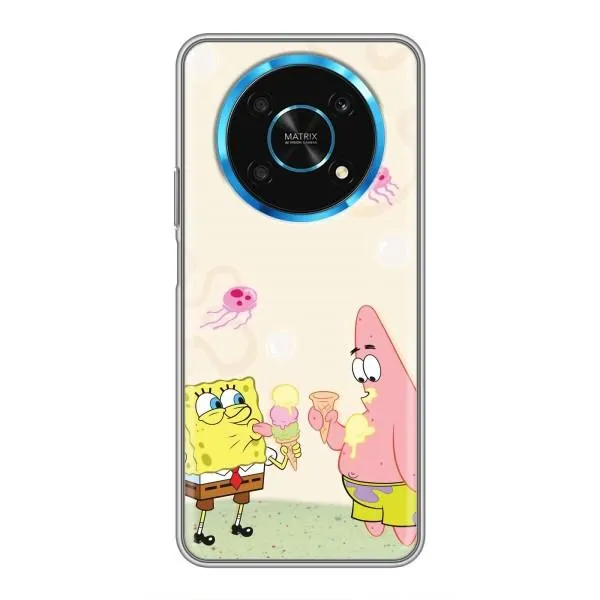 Чехол с принтом «Патрик и Боб» для Huawei Honor Magic 5 Lite 5G
