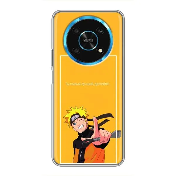 Чохол з принтом «Аніме Наруто» для Huawei Honor Magic 5 Lite 5G