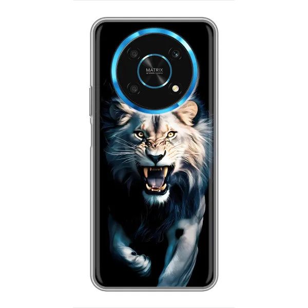 Чехол с принтом «Лев в темноте» для Huawei Honor Magic 5 Lite 5G