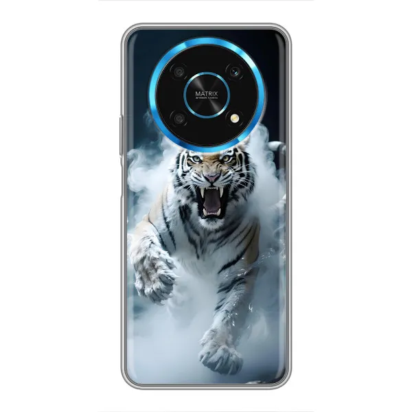Чехол с принтом «Белый тигр в дыму» для Huawei Honor Magic 5 Lite 5G
