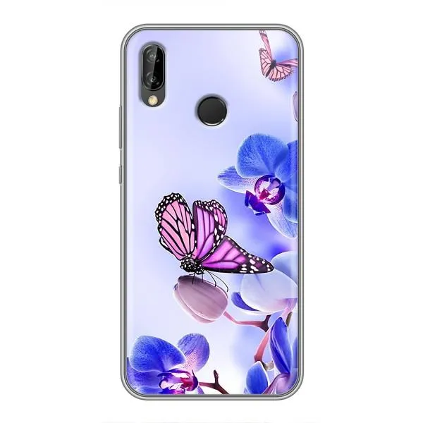 Чехол с принтом «Бабочка на цветочке» для Huawei Honor 10 Lite