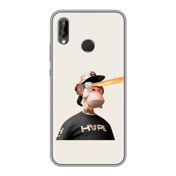 Чехол с принтом «обезьяна NFT в очках» для Huawei Honor 10 Lite Чехол с принтом «обезьяна NFT в очках» для Huawei Honor 10 Lite